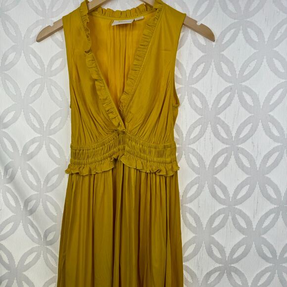 Maeve Anthropologie La Habana Dress in Mango Size XS - Picture 5 of 8